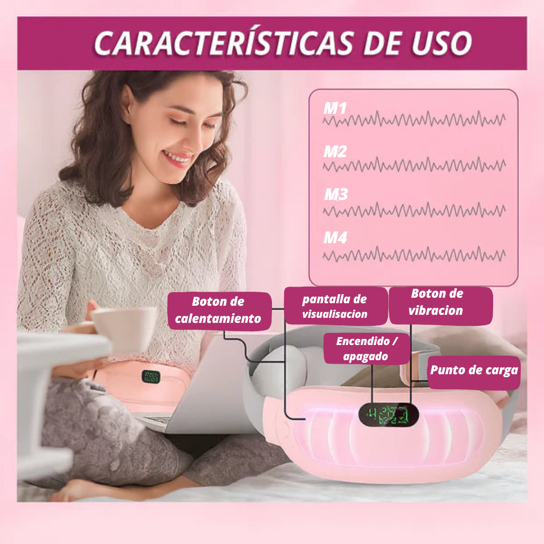 CINTURON DE MASAJE PARA COLICOS