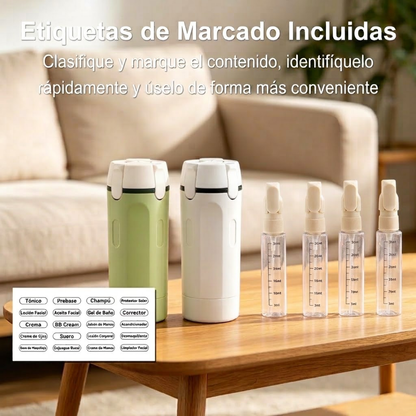 4 Compartimentos- Infinitas Combinaciones-Dispensador