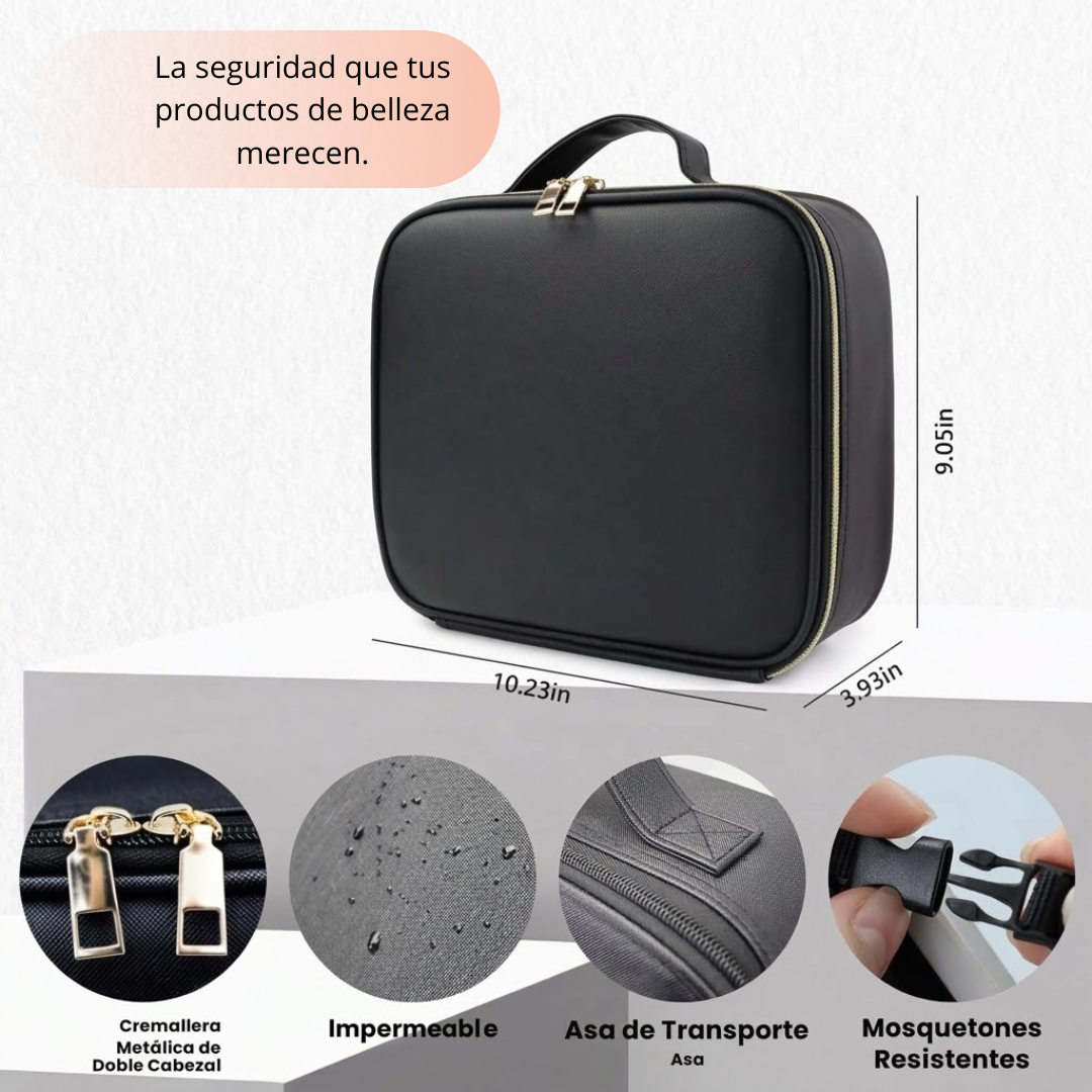 Cosmetiquera Premium - con Espejo LED Integrado
