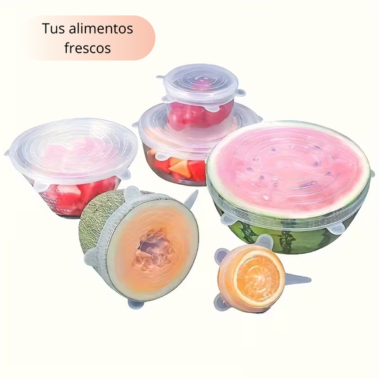 Tapaderas Herméticas de Silicona
