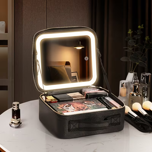 Cosmetiquera Premium - con Espejo LED Integrado