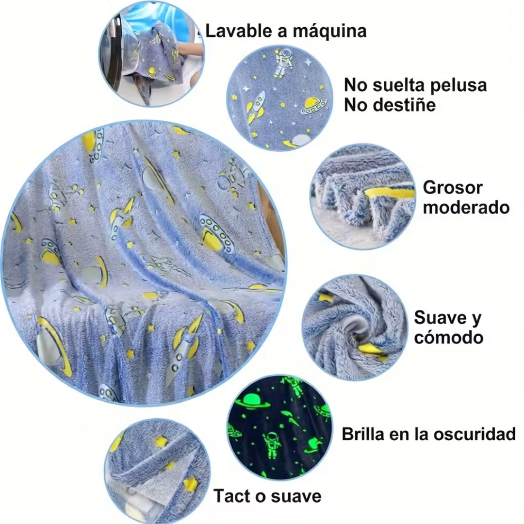 COBIJA MAGICA QUE BRILLA